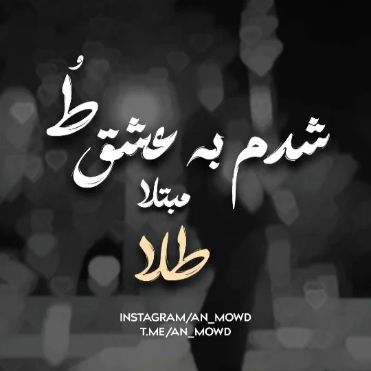 شدم‌ به‌ عشق‌ تو‌ مبتلا‌ ، طلا💕🥹